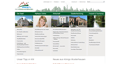 Desktop Screenshot of koenigs-wusterhausen.de